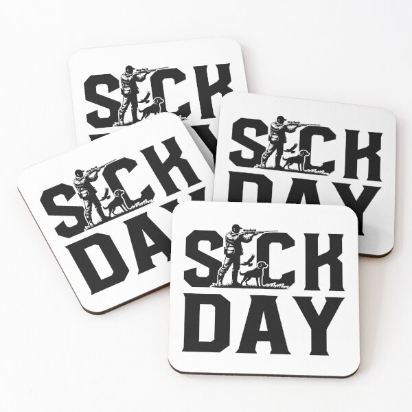 Item preview, Funny Hunting Sick Day Graphic Outdoorsman designed and sold by gunaone-design.