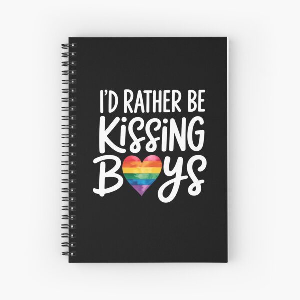 Item preview, I'd Rather Be Kissing Boys Gay LGBT designed and sold by sailorjessiArt.
