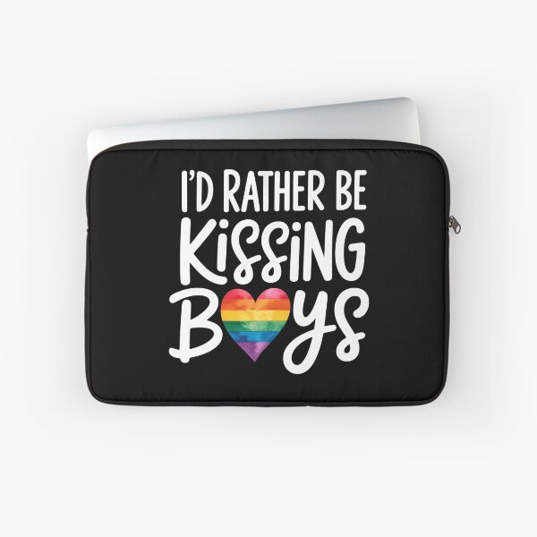 Item preview, I'd Rather Be Kissing Boys Gay LGBT designed and sold by sailorjessiArt.