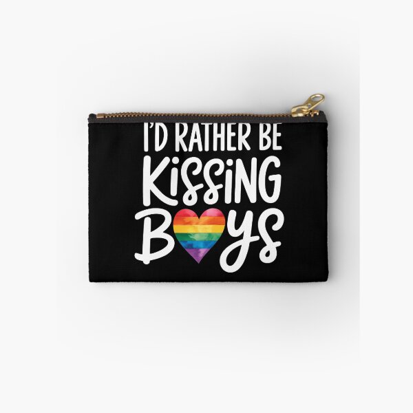 Item preview, I'd Rather Be Kissing Boys Gay LGBT designed and sold by sailorjessiArt.