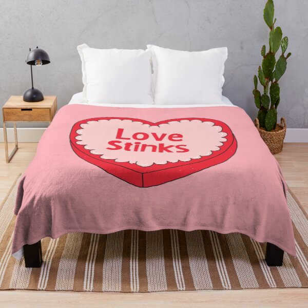 Item preview, Love Stinks, Heart-Shaped Candy Box designed and sold by yellowflowerhut.