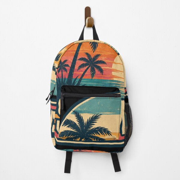 Item preview, Retro Summer Ocean Sunset designed and sold by PixelPun Studio.