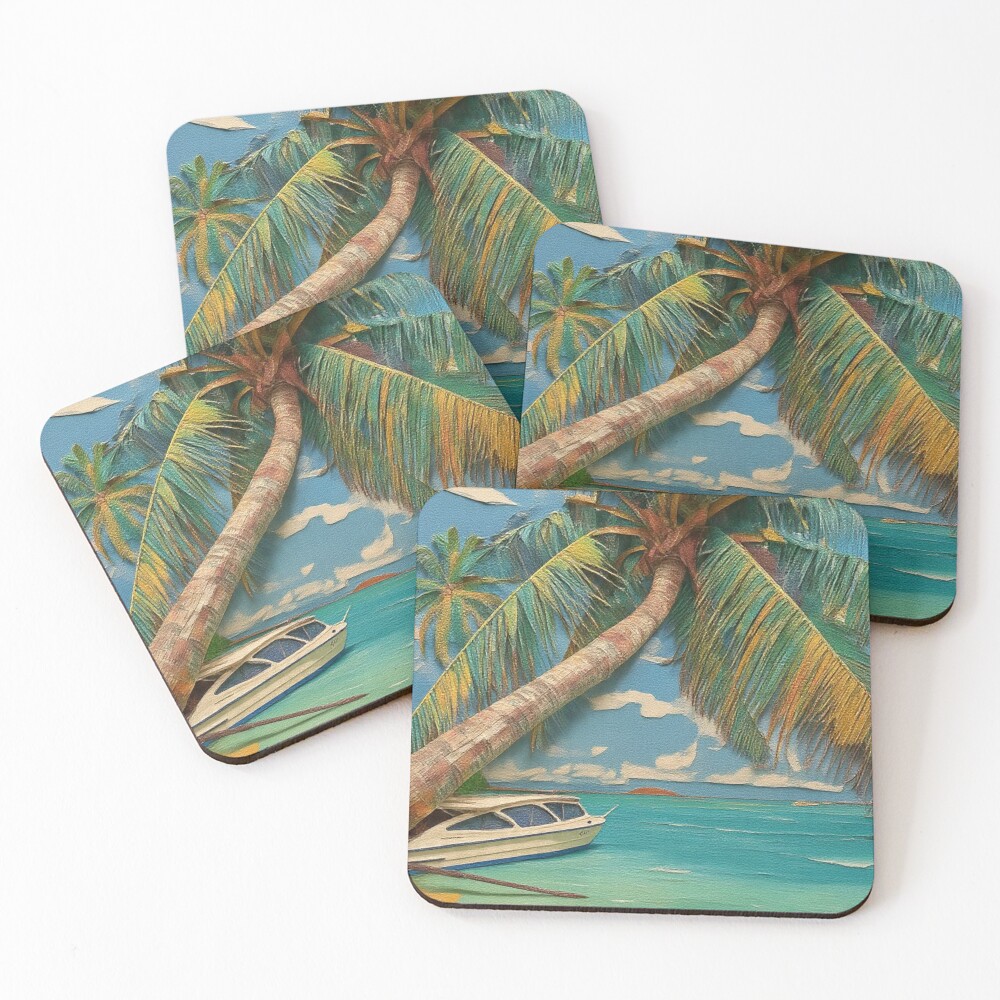 Item preview, Coasters (Set of 4) designed and sold by InkByDP.