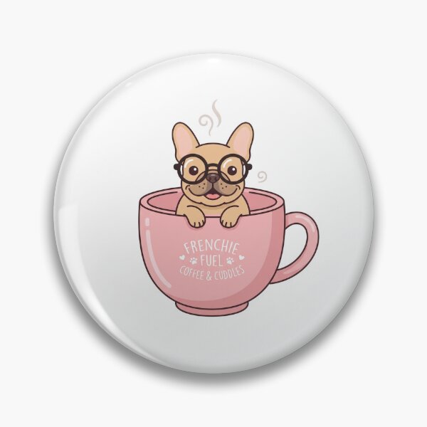 Item preview, French Bulldog Coffee Club Funny Frenchie Dog Mom Caffeine designed and sold by PictoVibe.
