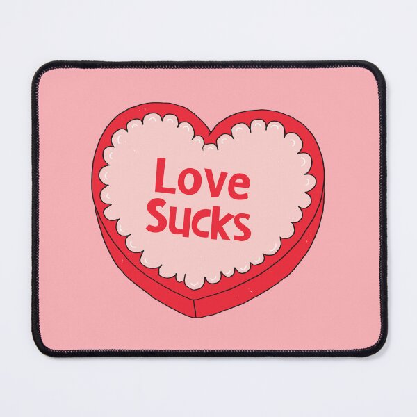 Item preview, Love Sucks, Heart-Shaped Candy Box designed and sold by yellowflowerhut.