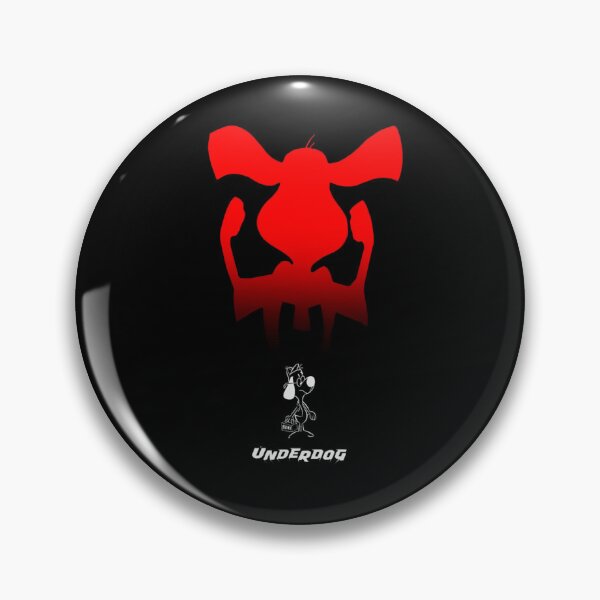 Item preview, Underdog Cartoon Superhero Red Silhouette Minimalist designed and sold by Moonpaw-Whimsy.