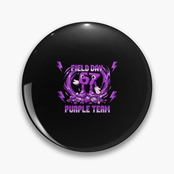 Item preview, Field Day Purple Team Funny Six Seven Game Sports Day Kids designed and sold by cass-vale-lab.