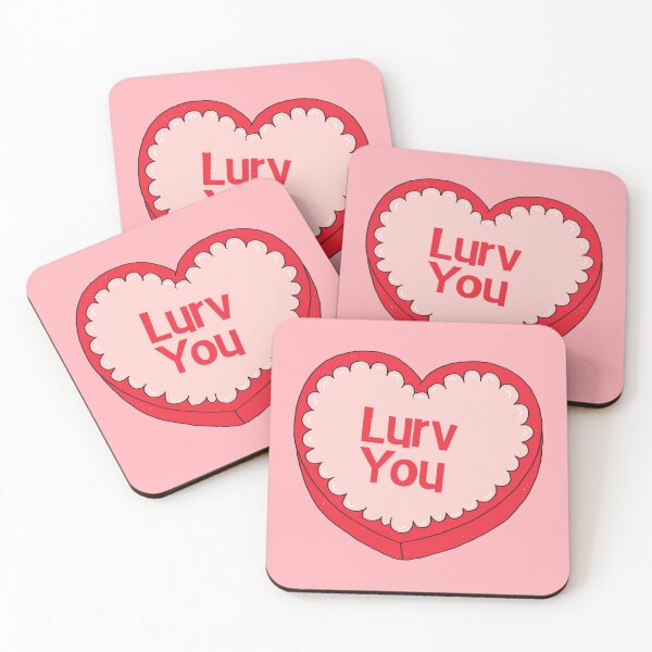 Item preview, Lurv You, Heart-Shaped Candy Box designed and sold by yellowflowerhut.