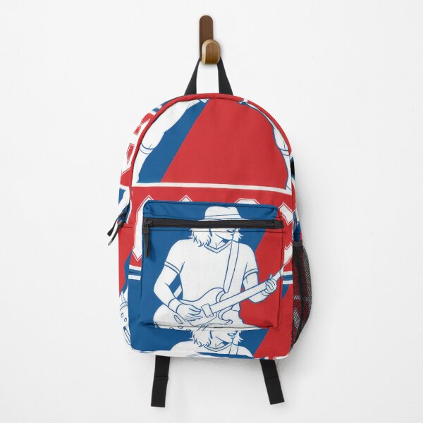 Item preview, Guitar Silhouette Red blue #9398 designed and sold by trusty-ben-art.