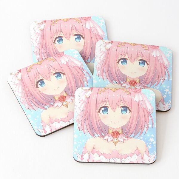 Item preview, Yui Princess Connect Angel Pink Starry Smile designed and sold by SuperTeamCanada.