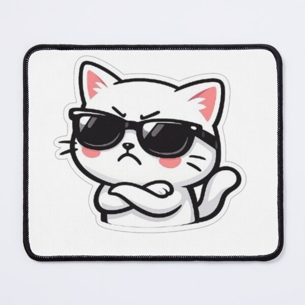 Item preview, Cute Kawaii Peeking Cat Sticker designed and sold by Sticker universe2.0.
