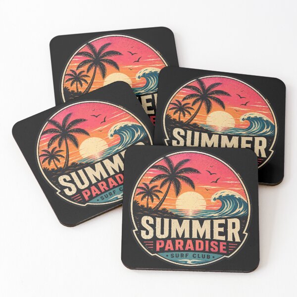 Item preview, Summer Paradise Surf Club designed and sold by PixelPun Studio.