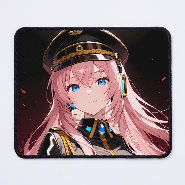 Item preview, Megurine Luka Vocaloid Captain Style Pink Hair Futuristic Uniform designed and sold by SuperTeamCanada.