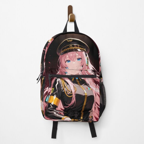 Item preview, Megurine Luka Vocaloid Captain Style Pink Hair Futuristic Uniform designed and sold by SuperTeamCanada.