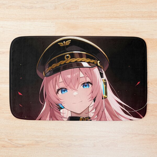 Item preview, Megurine Luka Vocaloid Captain Style Pink Hair Futuristic Uniform designed and sold by SuperTeamCanada.