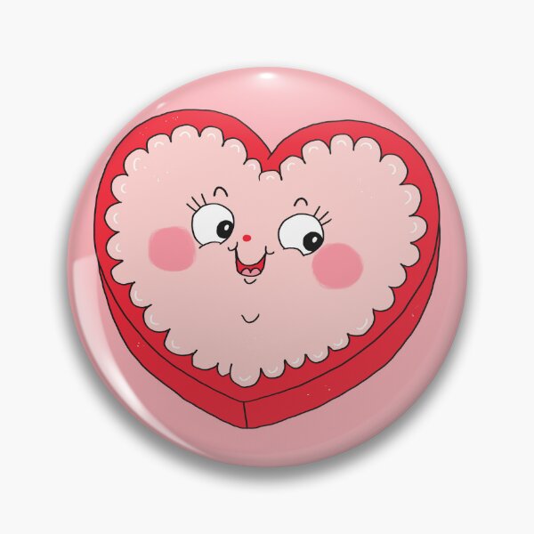 Item preview, Smiling Face, Heart-Shaped Candy Box designed and sold by yellowflowerhut.