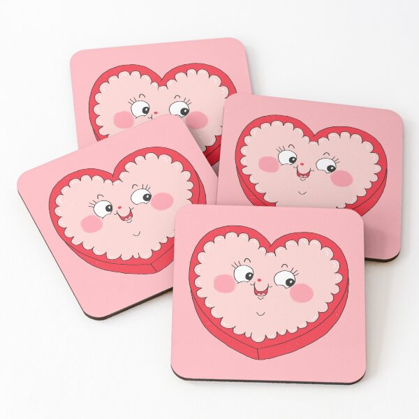 Item preview, Smiling Face, Heart-Shaped Candy Box designed and sold by yellowflowerhut.