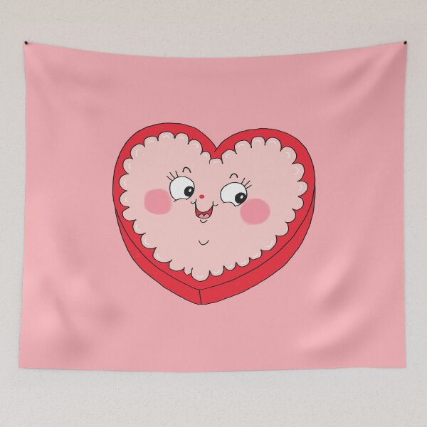 Item preview, Smiling Face, Heart-Shaped Candy Box designed and sold by yellowflowerhut.