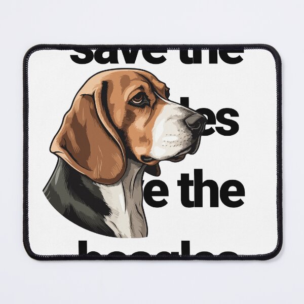 Item preview, Save the Beagles, Against Animal Testing, Animal Welfare, Dog Lover designed and sold by petalandarmour.