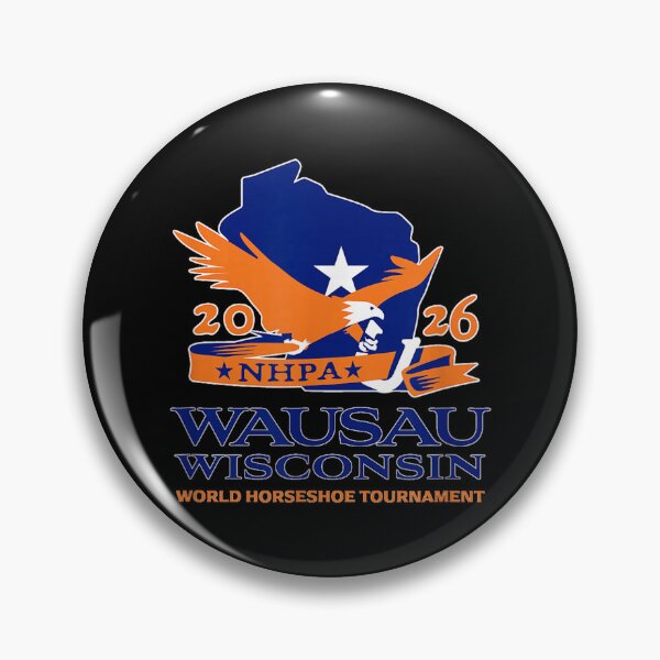 Item preview, horseshoe pitchers NHPA 2026 world tournament lo on font  designed and sold by mariazin.