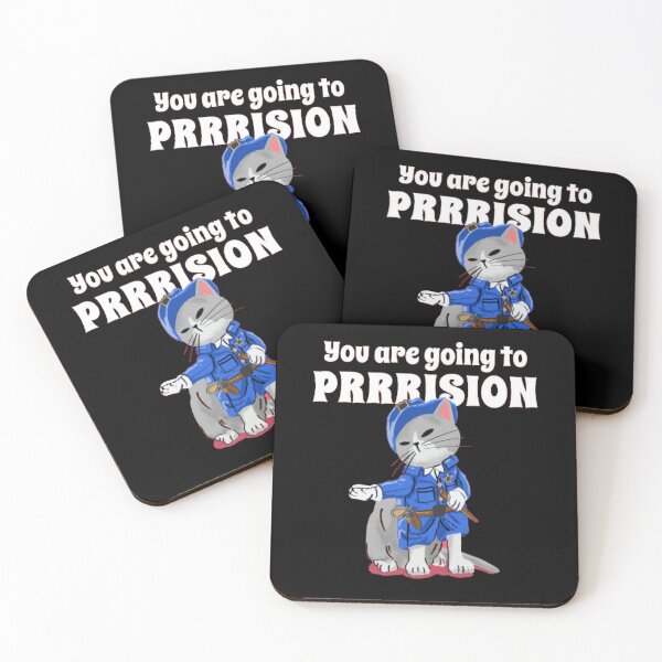 Item preview, You Are Going To Prrrision Cat Cop designed and sold by GenZFashion000.