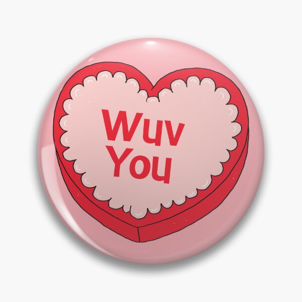 Item preview, Wuv You, Heart-Shaped Candy Box designed and sold by yellowflowerhut.