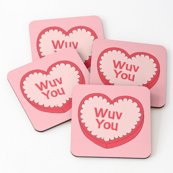 Item preview, Wuv You, Heart-Shaped Candy Box designed and sold by yellowflowerhut.
