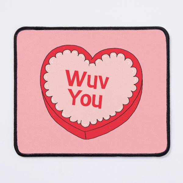 Item preview, Wuv You, Heart-Shaped Candy Box designed and sold by yellowflowerhut.