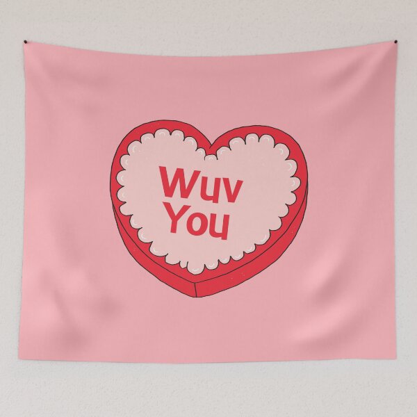 Item preview, Wuv You, Heart-Shaped Candy Box designed and sold by yellowflowerhut.