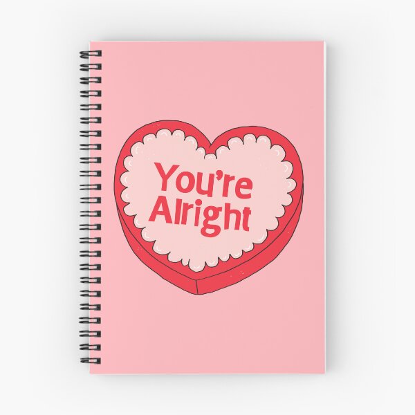 Item preview, You’re Alright, Heart-Shaped Candy Box designed and sold by yellowflowerhut.