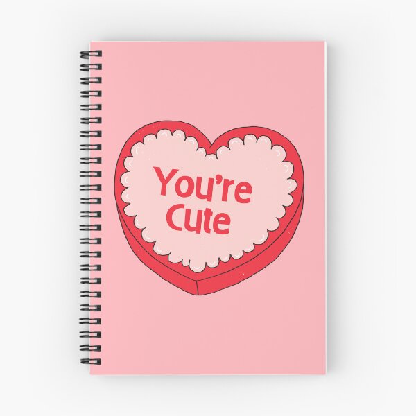 Item preview, You’re Cute, Heart-Shaped Candy Box designed and sold by yellowflowerhut.