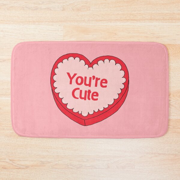 Item preview, You’re Cute, Heart-Shaped Candy Box designed and sold by yellowflowerhut.