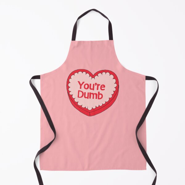 Item preview, You’re Dumb, Heart-Shaped Candy Box designed and sold by yellowflowerhut.