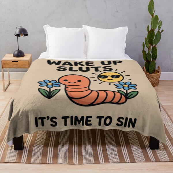 Item preview, Funny Worm Wake Up Quote Classic T-Shirt designed and sold by bvarkox.