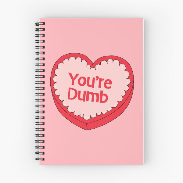 Item preview, You’re Dumb, Heart-Shaped Candy Box designed and sold by yellowflowerhut.