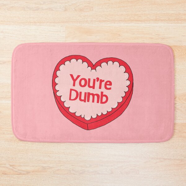 Item preview, You’re Dumb, Heart-Shaped Candy Box designed and sold by yellowflowerhut.