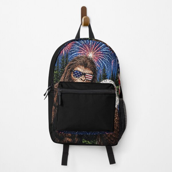 Item preview, Funny Bigfoot Eagle Selfie Rock On 4th of July  designed and sold by DIOROCKO.