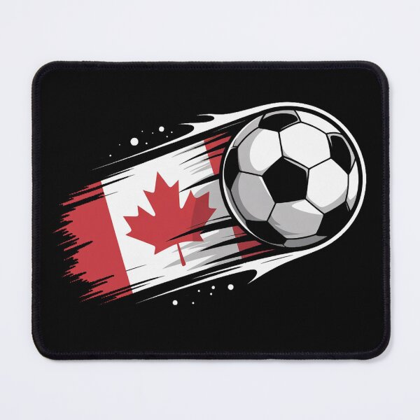 Item preview, Canada Soccer Pride Maple Leaf Football Fan designed and sold by QuiteOrbit.