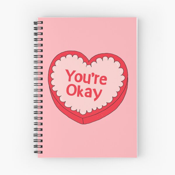 Item preview, You’re Okay, Heart-Shaped Candy Box designed and sold by yellowflowerhut.