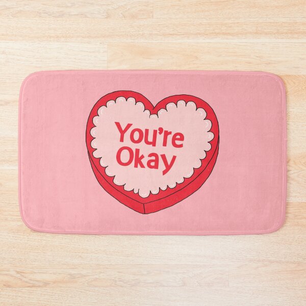 Item preview, You’re Okay, Heart-Shaped Candy Box designed and sold by yellowflowerhut.
