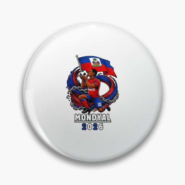 Item preview, Haiti 2026 World Soccer Fan Haitian Football Pride Ayiti designed and sold by cass-vale-lab.