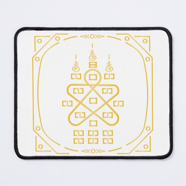 Item preview, Modern abstract geometric yantra with decorative frame designed and sold by Longsilp.