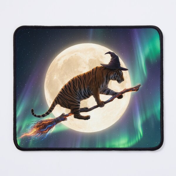 Item preview, Tiger Under a Full Moon designed and sold by Tridentulus.