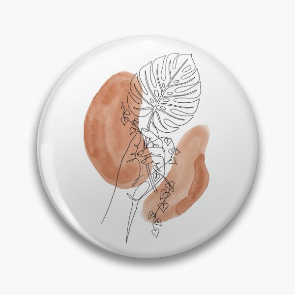 Item preview, Minimalist One Line Plant Parent Boho Monstera Botanical Art designed and sold by PictoVibe.
