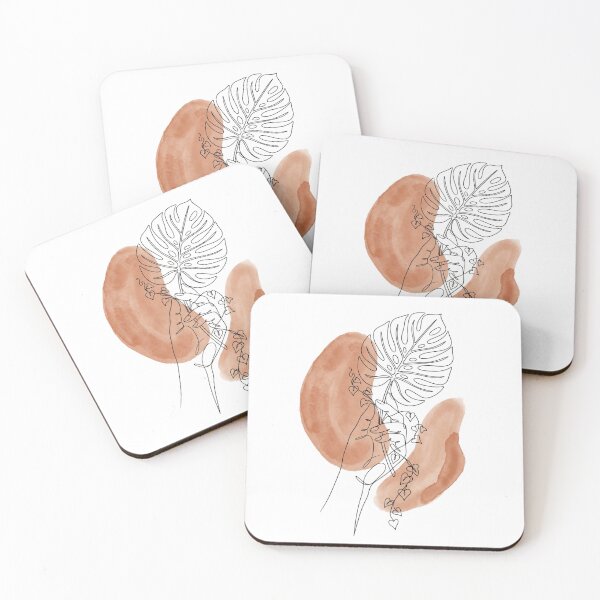 Item preview, Minimalist One Line Plant Parent Boho Monstera Botanical Art designed and sold by PictoVibe.