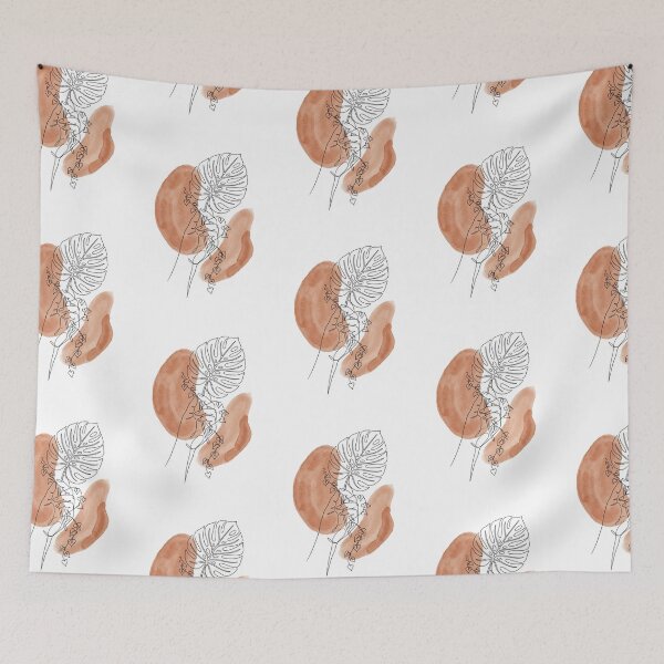 Item preview, Minimalist One Line Plant Parent Boho Monstera Botanical Art designed and sold by PictoVibe.