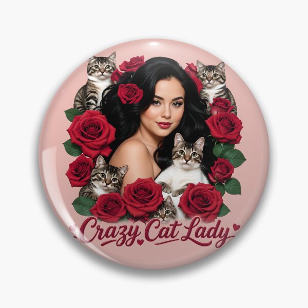 Item preview, Purrfectly Crazy Cat Lady designed and sold by Stubblejumper Artworks.