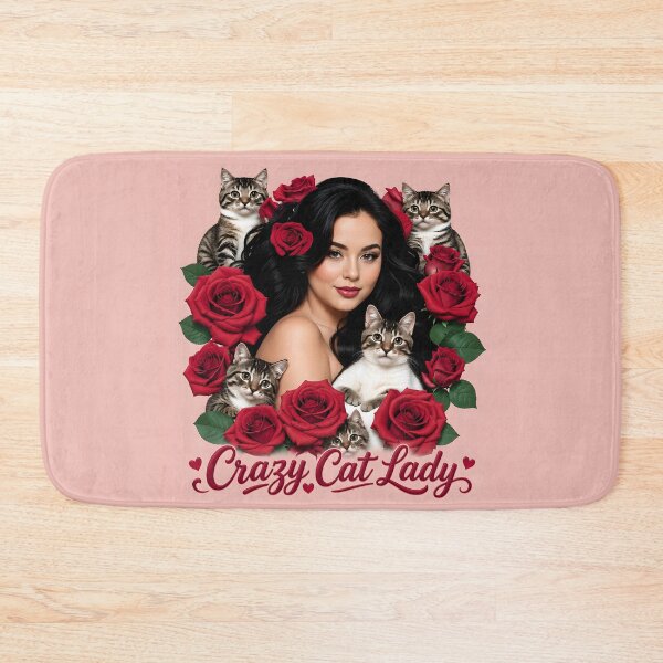 Item preview, Purrfectly Crazy Cat Lady designed and sold by Stubblejumper Artworks.