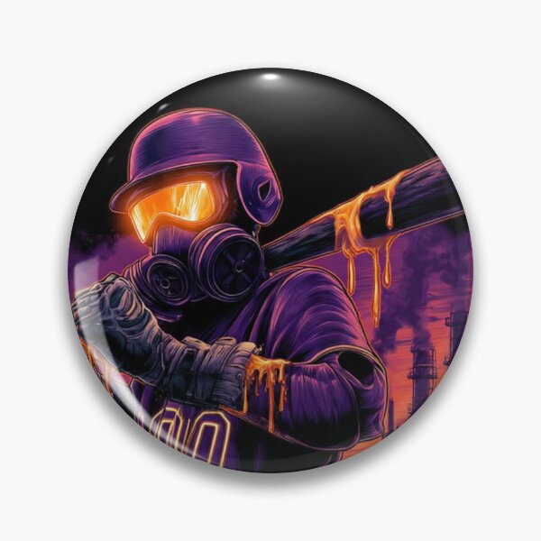Item preview, TOCOCLAWS Wasteland Batter: Toxic Sludge Baseball Operative designed and sold by TOCOCLAWS.