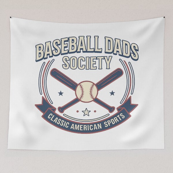 Item preview, Baseball Dads Society designed and sold by LuloCreative.
